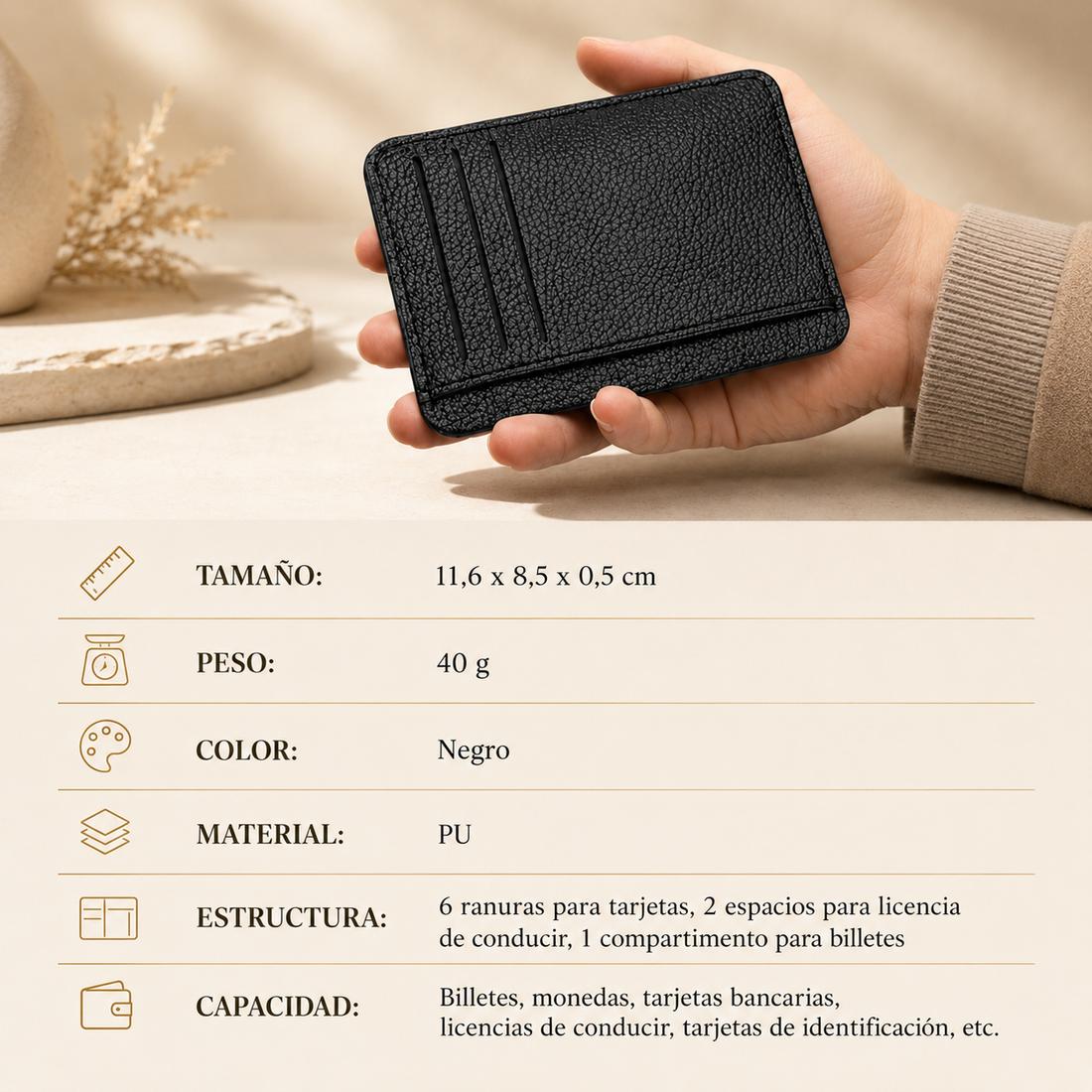 Cartera VOLLMAR Executive – Sofisticación Compacta