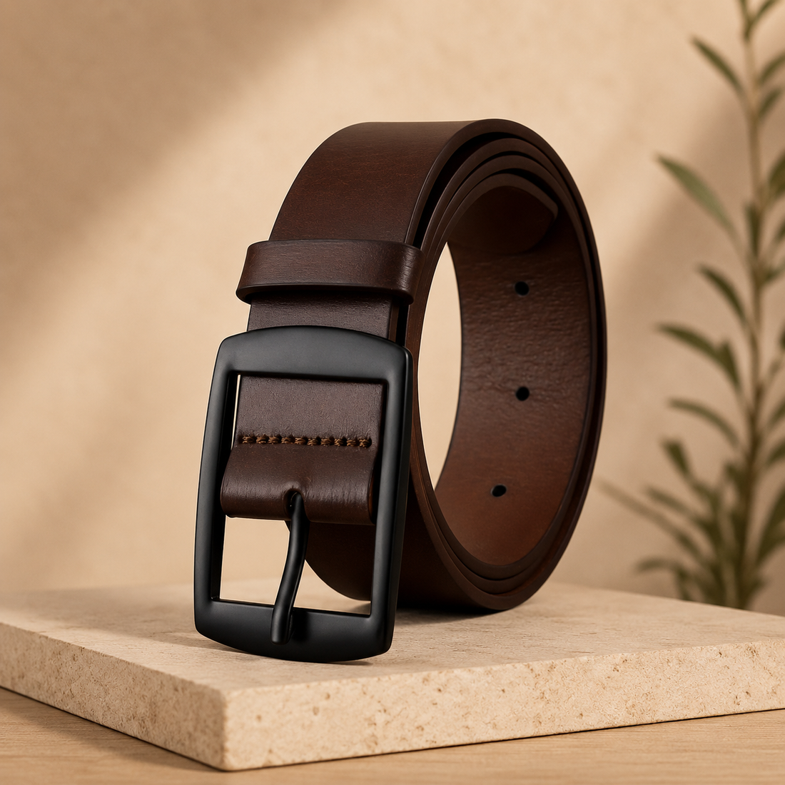 Cinturón VOLLMAR Classic – Estilo Refinado en Cuero